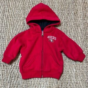San Francisco 49’ers hoodie 3-6 months